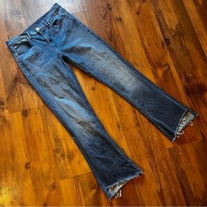 Mother brand jeans Runaway Step Fray “A Night In Havana” 30